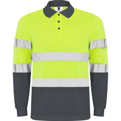 Polo Alta Visibilidad Roly Polaris L/S 9306 Manga Larga