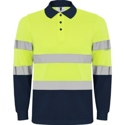 Polo Alta Visibilidad Roly Polaris L/S 9306 Manga Larga